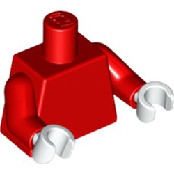 LEGO part 76382 MINI UPPER PART in Bright Red/ Red