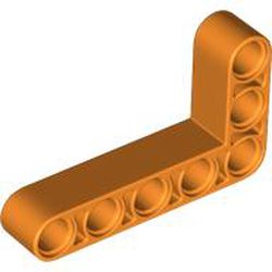 LEGO part TECHNIC ANG. BEAM 3X5 90 DEG. in Bright Orange/ Orange