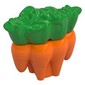 Duplo Food Carrots with Bright Green Leaves