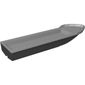 Boat 12 x 51 x 6 with Light Bluish Grey Top [Complete Assembly]