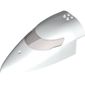 Aircraft Fuselage Curved Forward 8 x 16 x 5 with Trans-Brown Glass