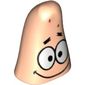 Minifig Head Special, Starfish with Eyes and Smile Print (Patrick)