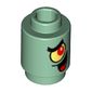 Brick Round 1 x 1 Open Stud with One Eye and Open Mouth Print (Plankton)