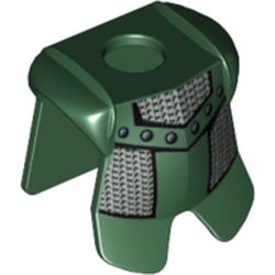 Minifig Neckwear Armor Breastplate with Leg Protection, Adric/Kentis Chain Mail Print