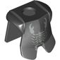 Minifig Neckwear Armor Breastplate with Leg Protection, Vladek Scorpion Silver Print