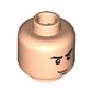 Minifig Head, Eyebrows, Chin Dimple Print
