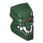 Minifig Head Special, Piraka Zaktan with Eyes and Teeth Print