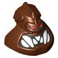 Minifig Head Special, Piraka Avak, Eyes and Teeth Print