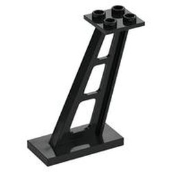 Support 2 x 4 x 5 Stanchion Inclined [5mm wide posts]