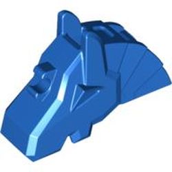 Animal / Creature Accessory, Horse Battle Helmet [Angular, Front Clip]