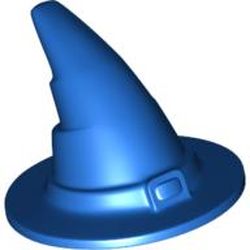 LEGO part MAGIC HAT in Bright Blue/ Blue
