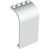 35253 WALL ELEMENT W/ CURVE 3X4X6 in White