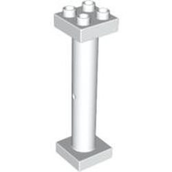 LEGO part 10098457 COLUMN 2X2X6 in White