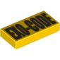 Tile 1 x 2 with Engraved Code for Exo-Force