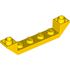 52501 INVERTED ROOF TILE 6X1X1 in Bright Yellow/ Yellow