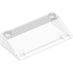 LEGO part 35283 WINDSCREEN 3X6, 25 DEG. in Transparent/ Trans-Clear