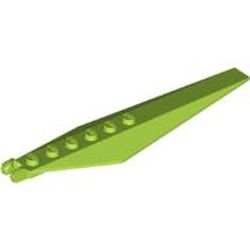 LEGO part FLAP 3X12X2/3 W. FORK in Bright Yellowish Green/ Lime