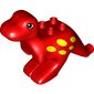 Duplo Dinosaur Tyrannosaurus Rex Adult with Spots Print