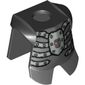 Minifig Neckwear Armor Breastplate with Leg Protection, Fantasy Era Skeleton Print