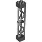 Support 2 x 2 x 10 Girder Triangular Vertical - Type 3 - Axle Hole, 3 Posts