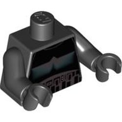 Torso Armor Shadow Trooper Print, Short Line on Back, Black Arms and Hands