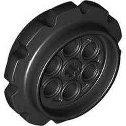 LEGO part 57519 Sprocket, ø40,7 in Black