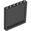 Black Panel 1 x 6 x 5