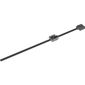 Wire with Brick 2 x 2 x 2/3 with 1 x 2 Studs and Power Functions and 9V Connectors, 20cm, One Light Bluish Gray End