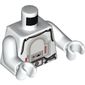 Torso Armor Snowtrooper Print, White Arms and Hands
