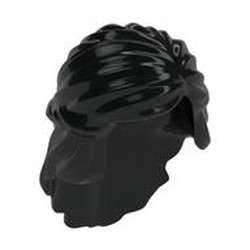 Hair Mid-Length with Braid around Sides