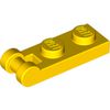 Yellow Plate Special 1 x 2 with Handle on End [Closed Ends]