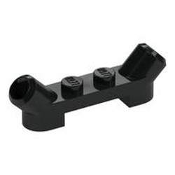 Plate Special 1 x 4 with Angled Tubes