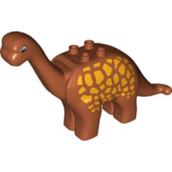 Duplo Dinosaur Brachiosaurus, Adult with Yellow Spots Print