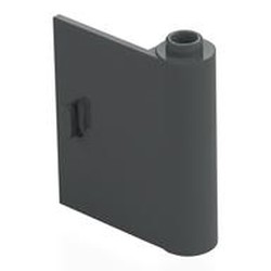 Door 1 x 3 x 3 Right - Open Between Top and Bottom Hinge