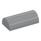 Brick Curved 2 x 4 Double, No Studs, with Groove