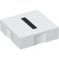 Duplo Tile 2 x 2 with Lowercase 'l' Print