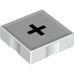 Duplo Tile 2 x 2 with Addition ( '+' ) Print