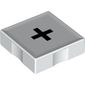 Duplo Tile 2 x 2 with Addition ( '+' ) Print