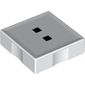 Duplo Tile 2 x 2 with ':' Print