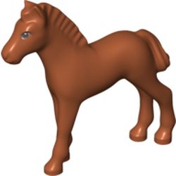 Belville, Animal, Horse / Foal with Dark Orange Iris