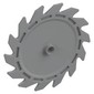 Technic Circular Saw Blade 9 x 9 with Pin Hole