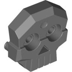 Skull 1 x 4 x 3 Relief with Two Pins