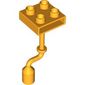 Duplo Crank Handle, Long with 2 x 2 Plate