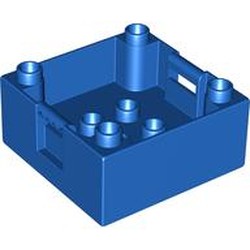 Duplo Container Box 4 x 4 with Studs on Corners