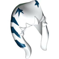 Headdress Togruta Montrals, Blue and Sand Green Ahsoka Print