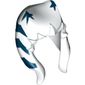 Headdress Togruta Montrals, Blue and Sand Green Ahsoka Print