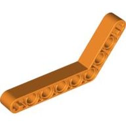 LEGO part  TECHNIC ANGULAR BEAM 4X6 in Bright Orange/ Orange