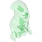 Torso/Head Martian with Chest Hole, Marbled Glow In Dark Pattern