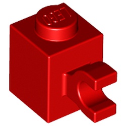 Brick Special 1 x 1 with Clip Horizontal