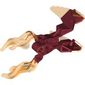 Large Figure Weapon Claw, Fire, with Marbled Trans-Orange Pattern